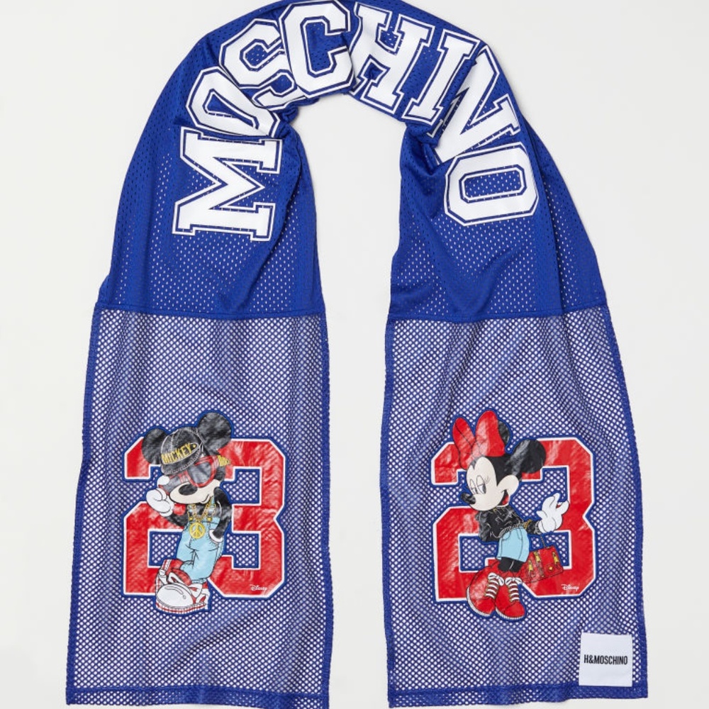 H&M Moschino Mesh Scarf for Unisex